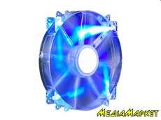 R4-LUS-07AB-GP    Cooler Master MegaFlow 200 Blue LED Silent Fan, 200, 3pin+Molex